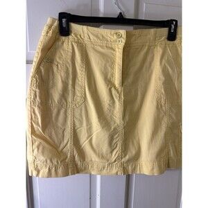 White Stag Women's Yellow Skort Size 14